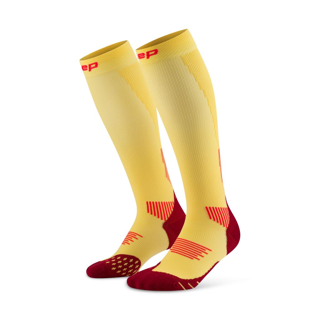 Cep Core Run Tall Socks 5.0 Bekleidung Damen orange