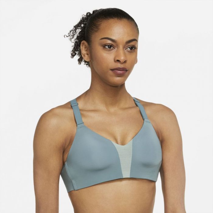 A-Cup Rival High-Support Padded Sports Bra blue