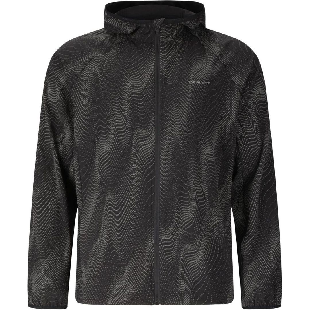 Endurance Malakas AOP Jacket Bekleidung Herren black