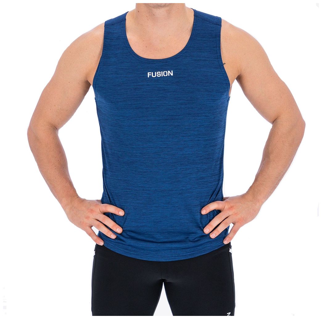Fusion C3 Singlet Bekleidung Herren blue