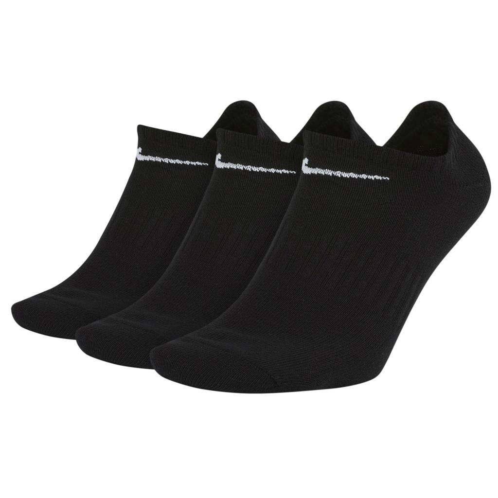 Nike Everyday Lightweight No-Show Training Socks (3 Pairs) Bekleidung Unisex black