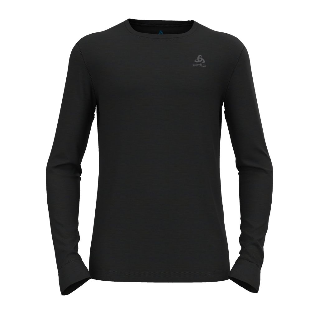 Odlo Merino 200 BL Top Crew Neck L/S Bekleidung Herren black