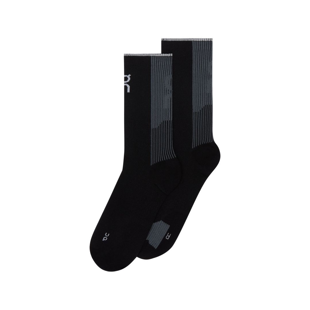 On Performance Run Sock High Bekleidung Unisex black