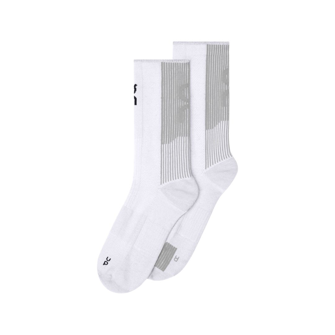 On Performance Run Sock High Vêtements Unisex blanc